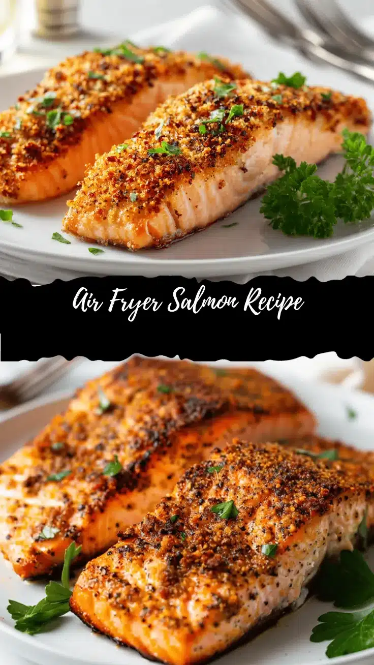 air fryer salmon recipe