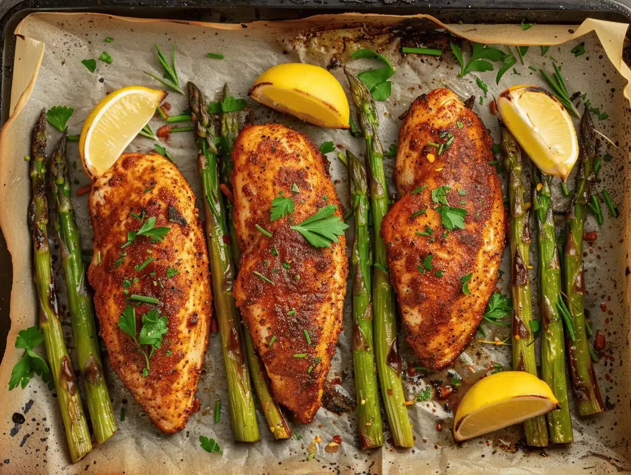 baked Cajun chicken preparation steps
