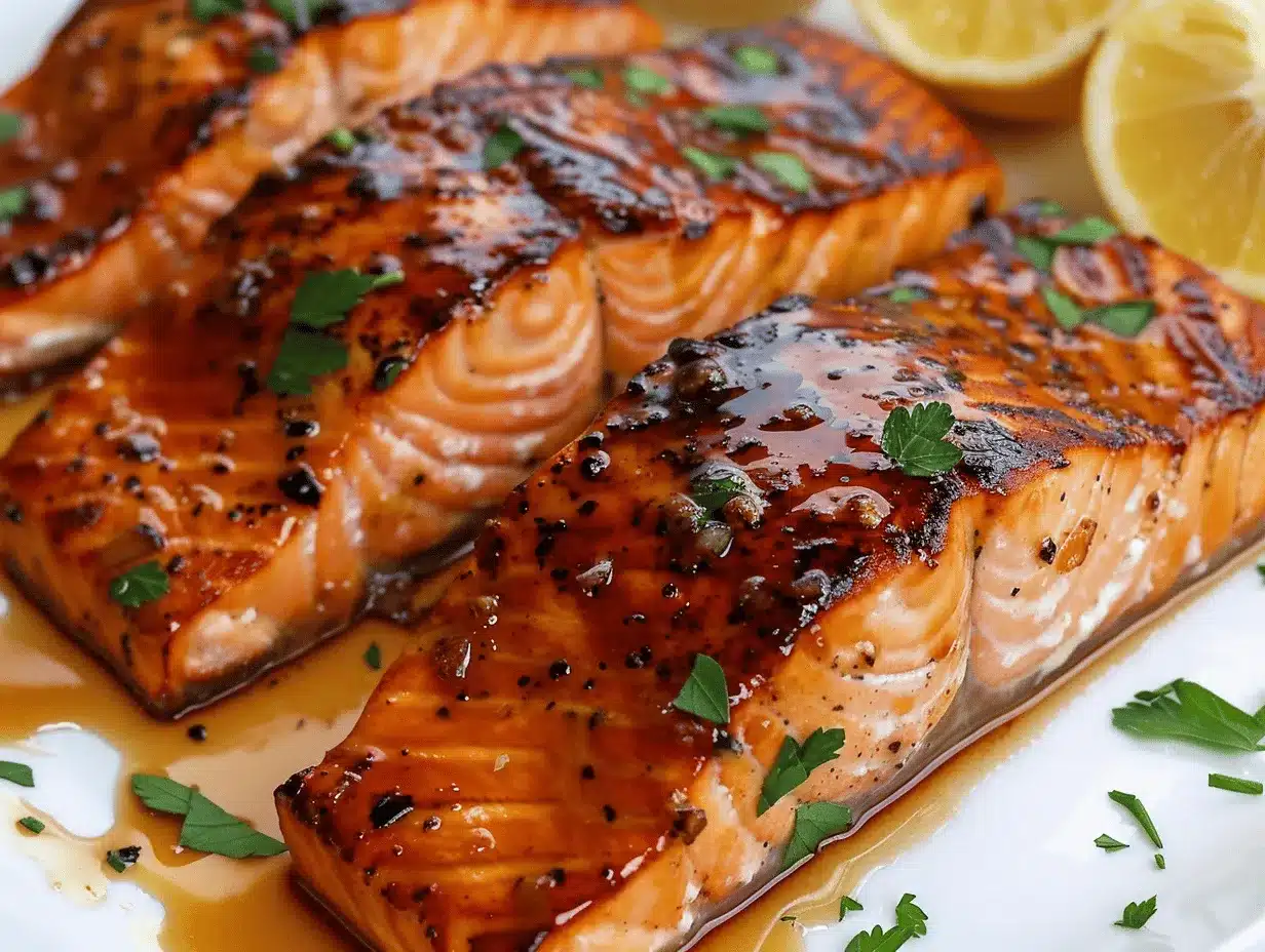 brown sugar soy glazed salmon preparation steps