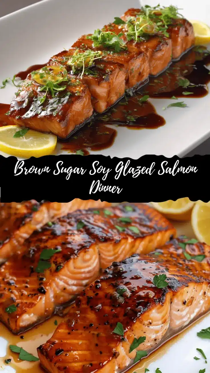 brown sugar soy glazed salmon recipe