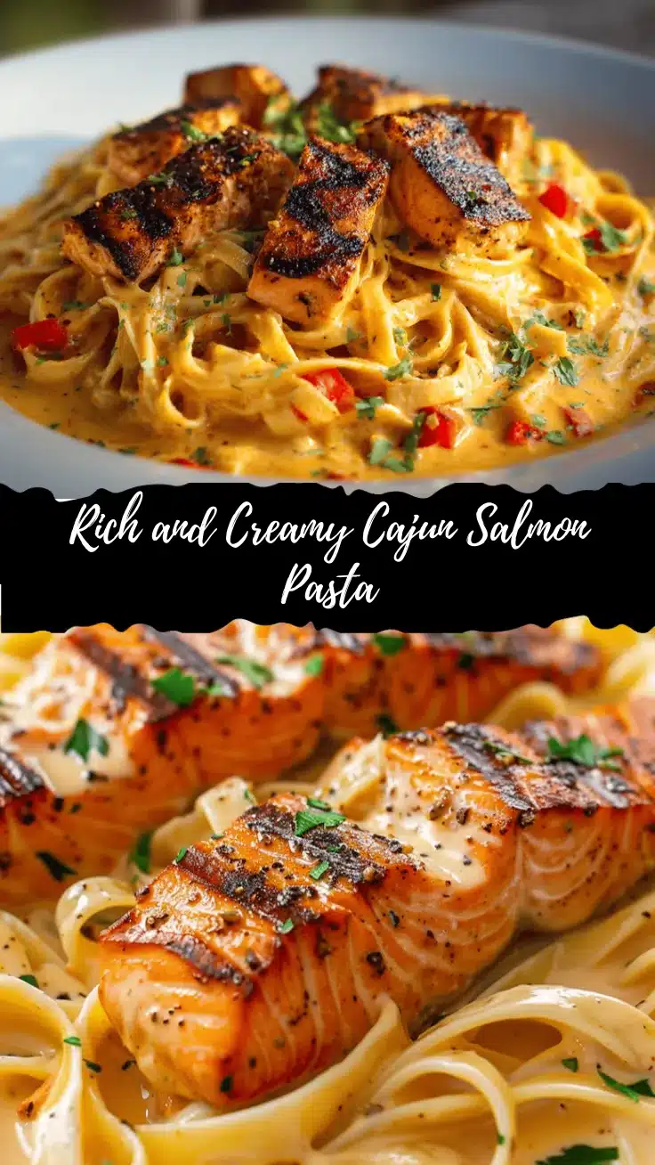 Cajun salmon pasta recipe