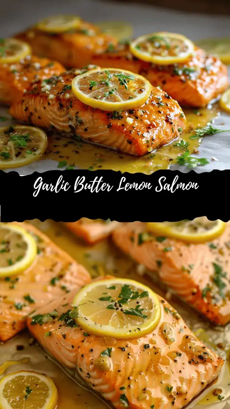 garlic butter lemon salmon recipe