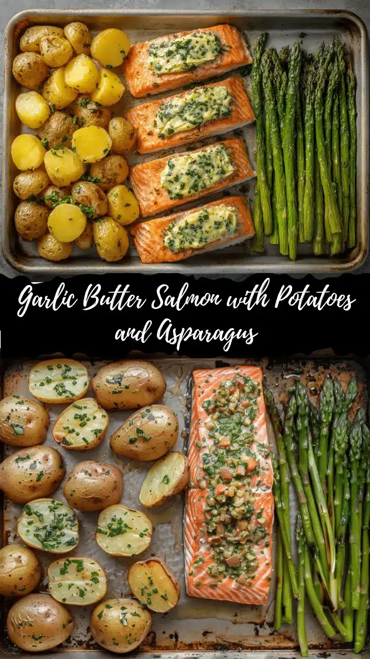 garlic butter salmon recipe