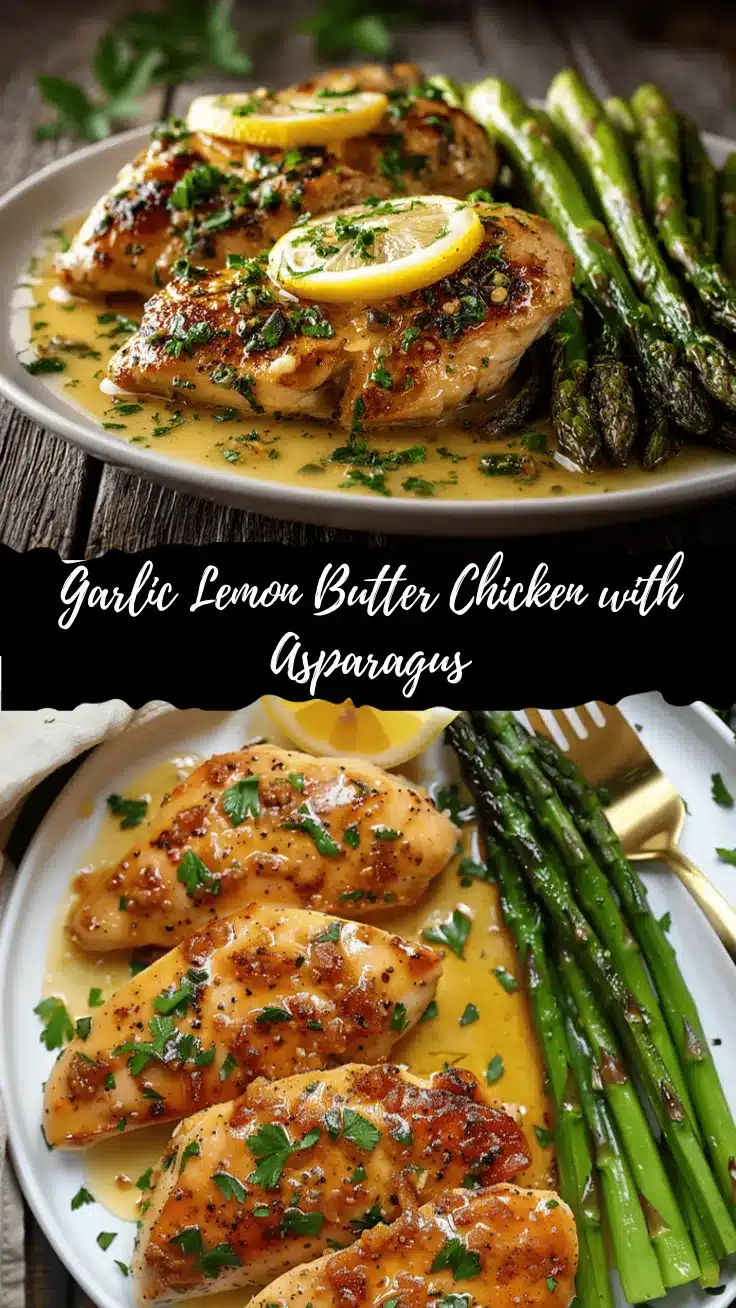 garlic lemon butter chicken recipe