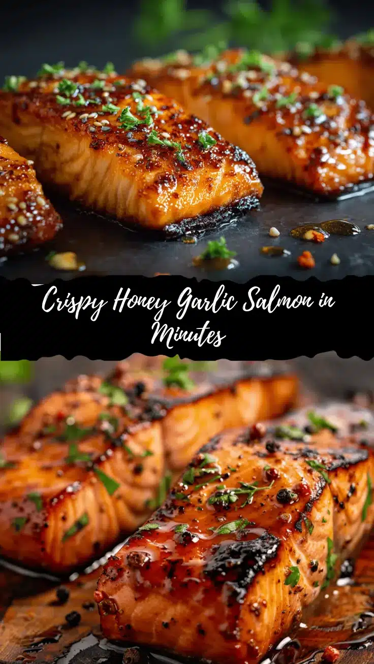 honey garlic salmon recipe