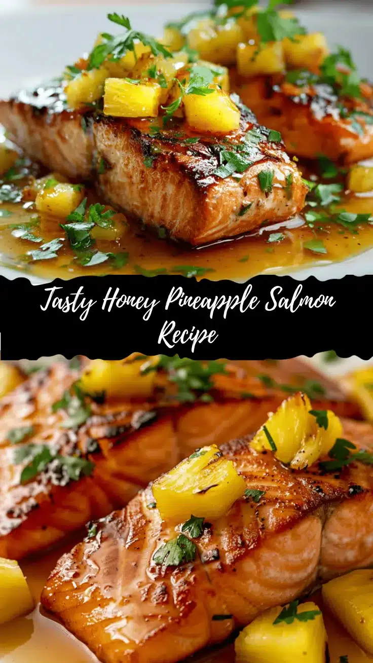 honey pineapple salmon recipe