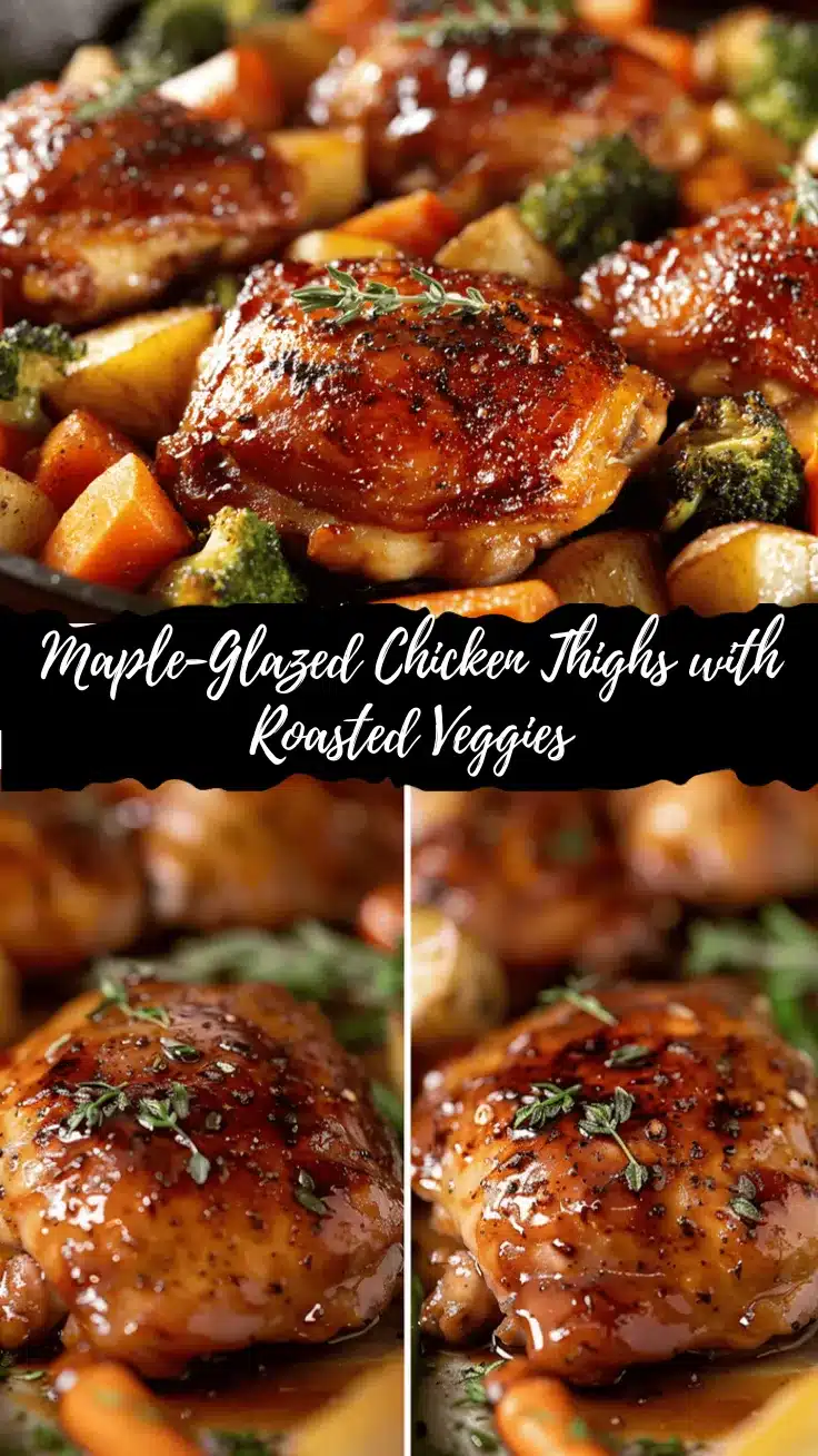 maple-glazed chicken thighs recipe