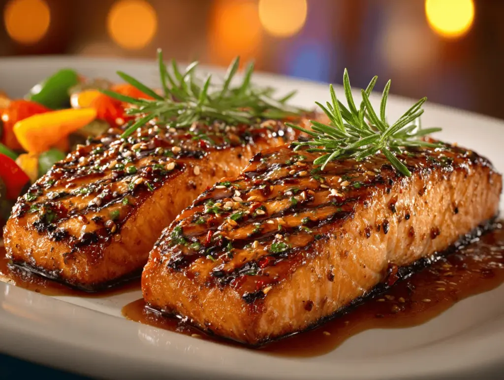 maple-glazed salmon - featured image