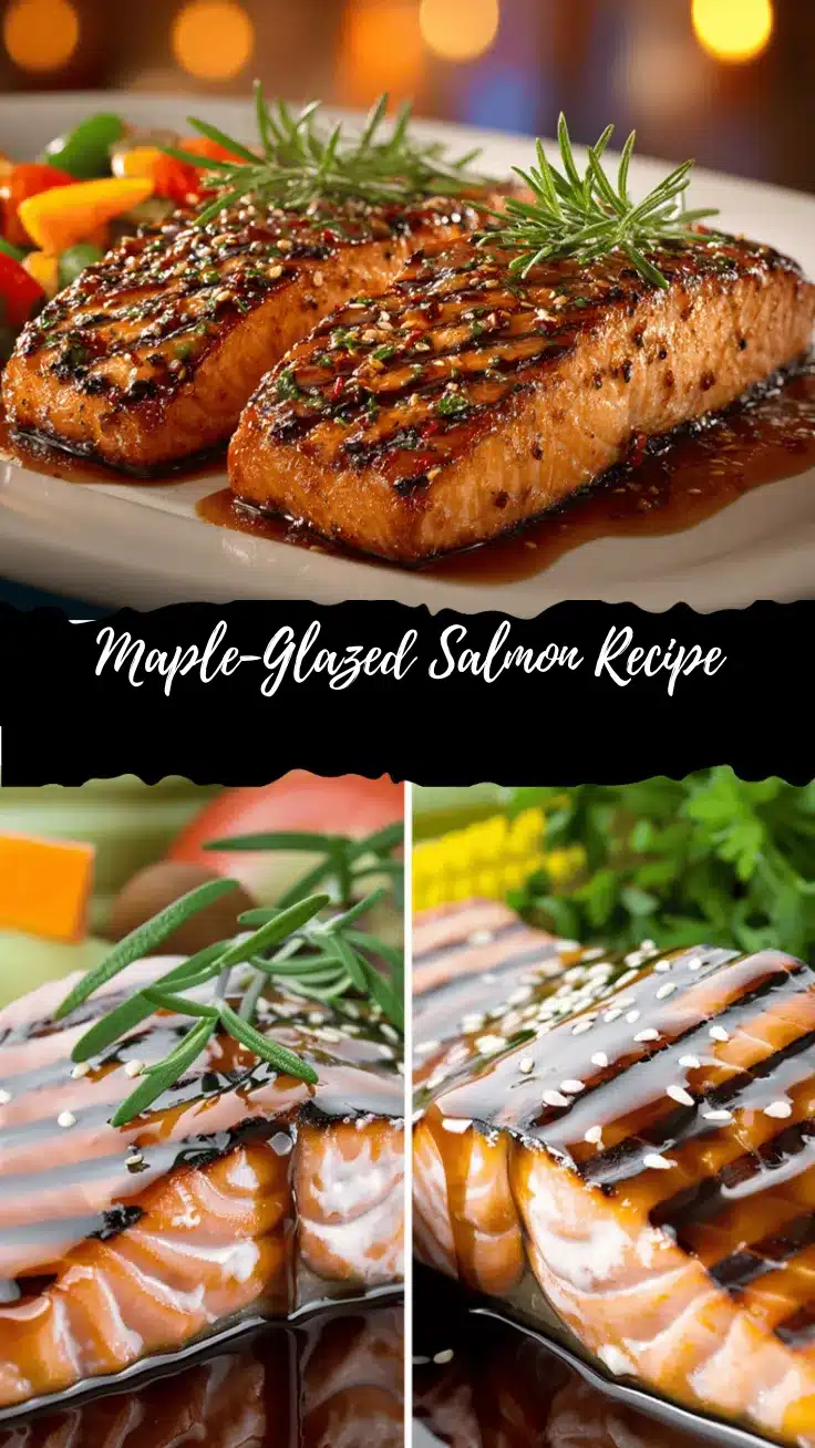 maple-glazed salmon recipe