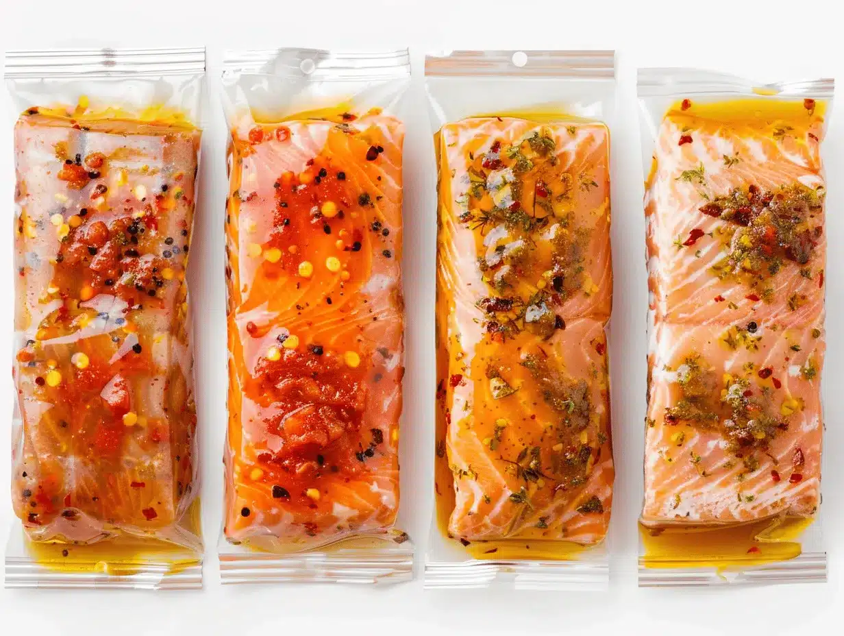 salmon marinades preparation steps