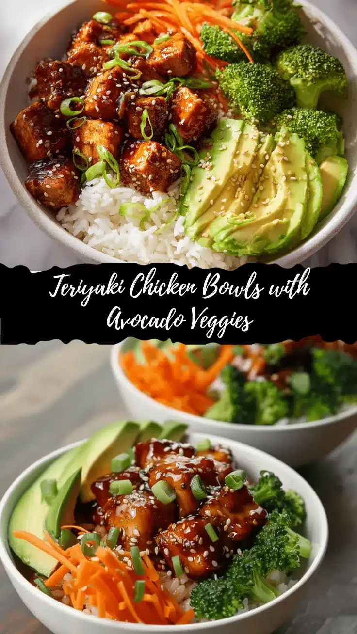 teriyaki glazed chicken rice bowls recipe