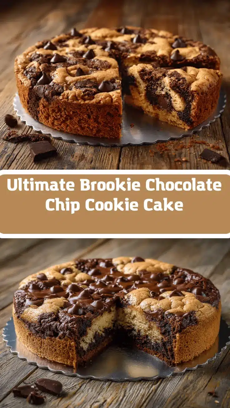 brookie chocolate chip cookie cake recipe