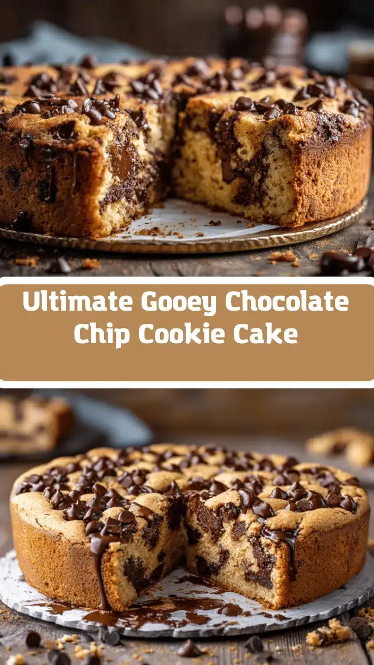 chocolate chip cookie cake recipe