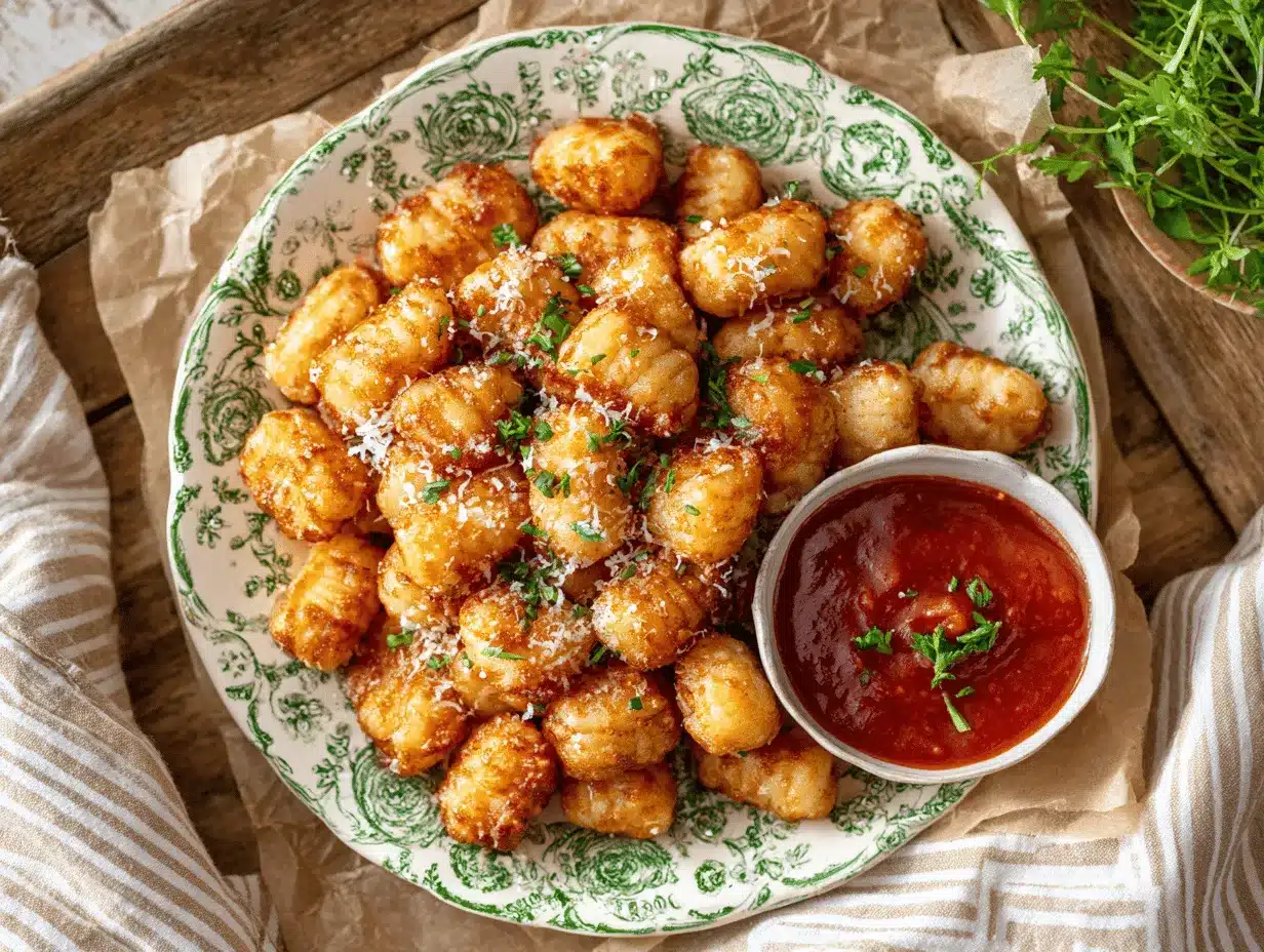 crispy air fryer gnocchi preparation steps