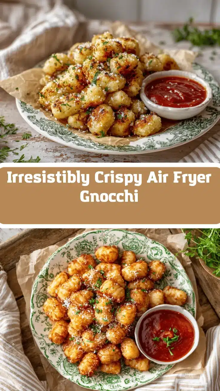 crispy air fryer gnocchi recipe