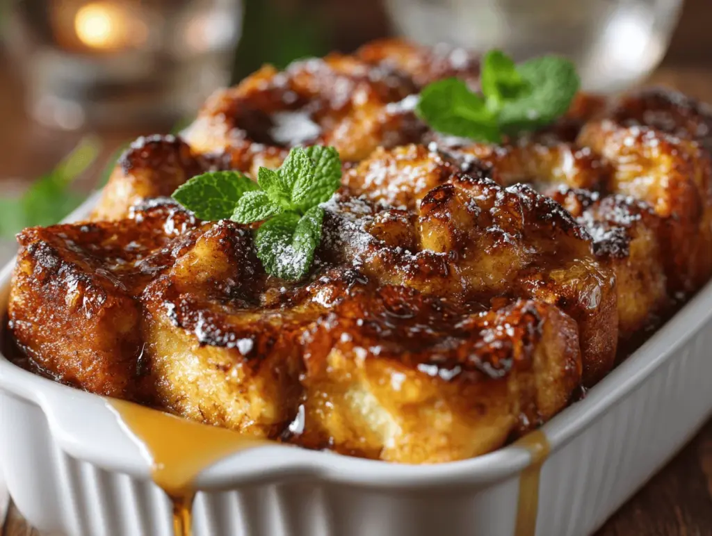 Crockpot Bread Pudding French Toast - featured image