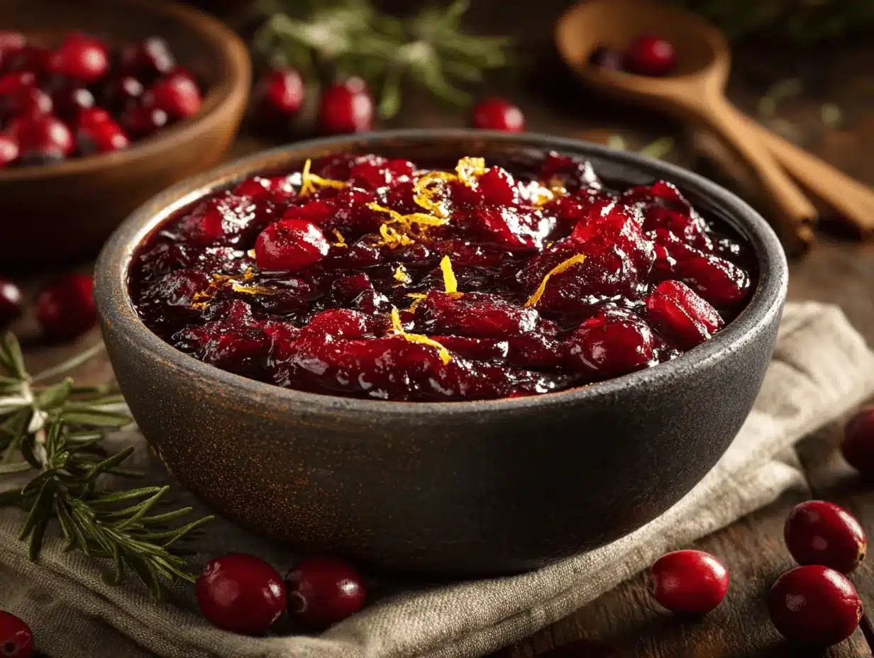 crockpot cranberry sauce preparation steps
