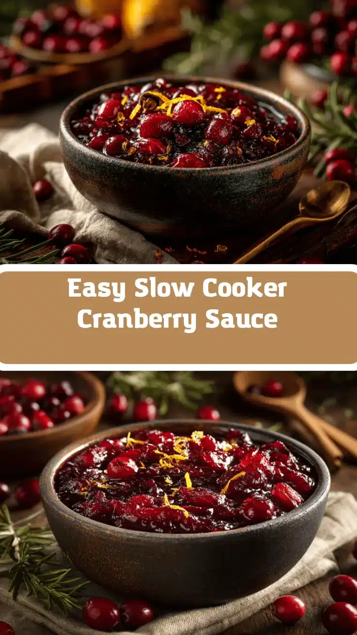 crockpot cranberry sauce recipe