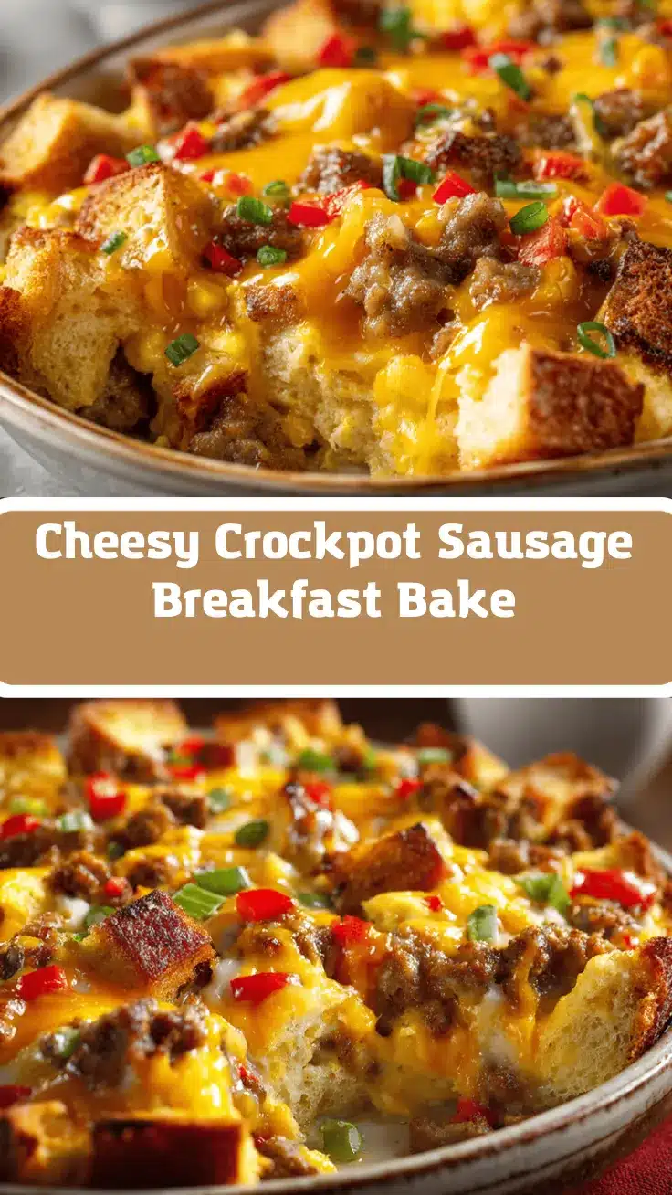 crockpot sausage breakfast casserole recipe
