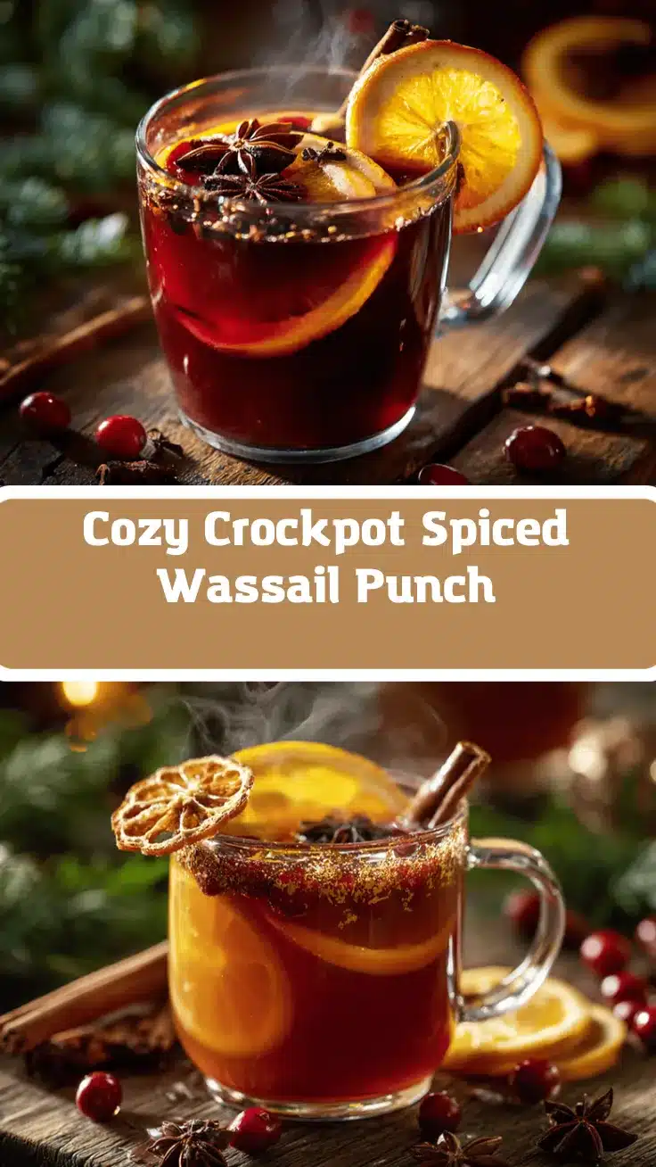 crockpot wassail punch recipe