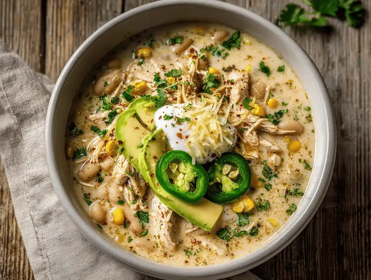 crockpot white chicken chili preparation steps