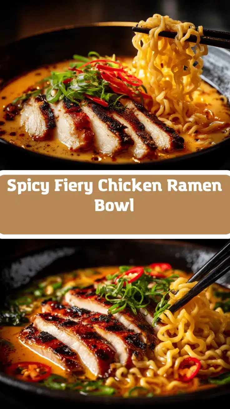 fiery chicken ramen recipe
