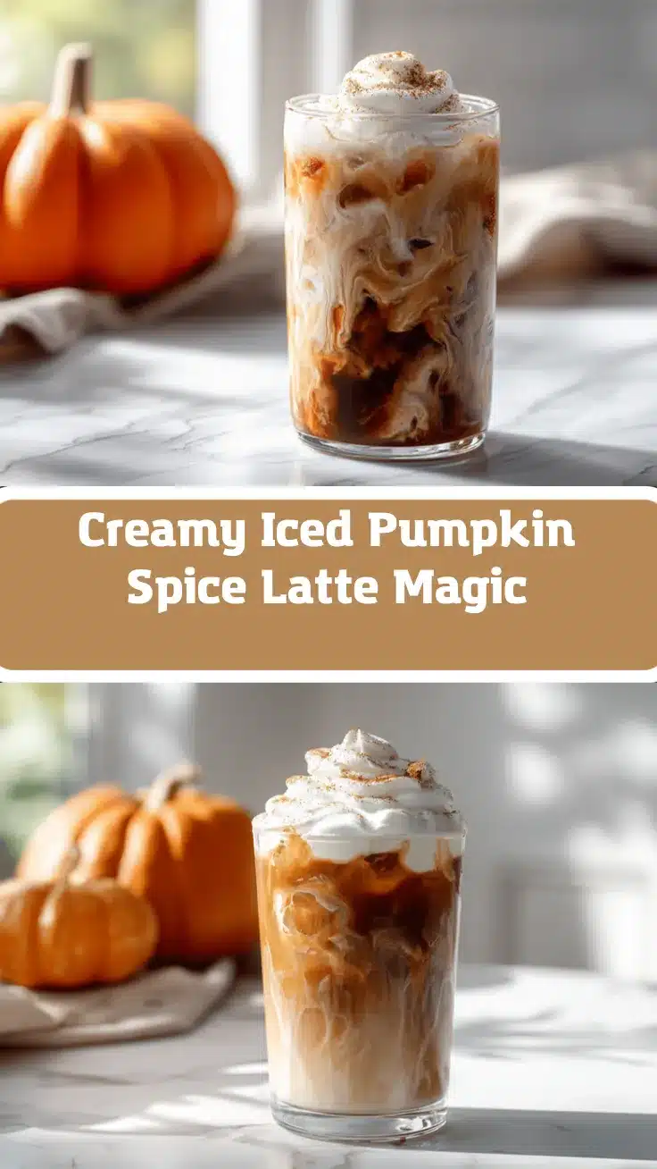 iced pumpkin spice latte recipe