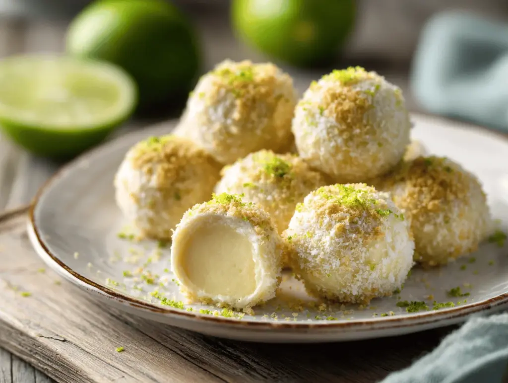 key lime truffles - featured image