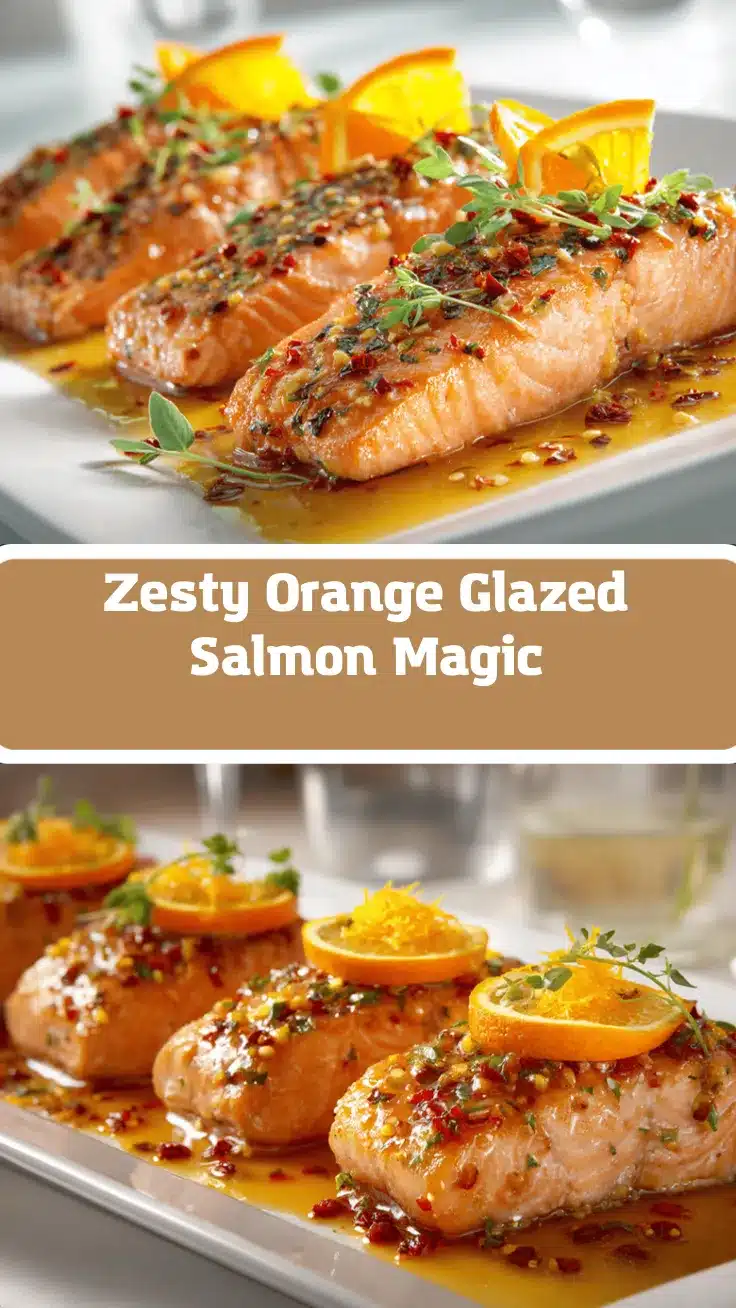 orange glazed salmon recipe