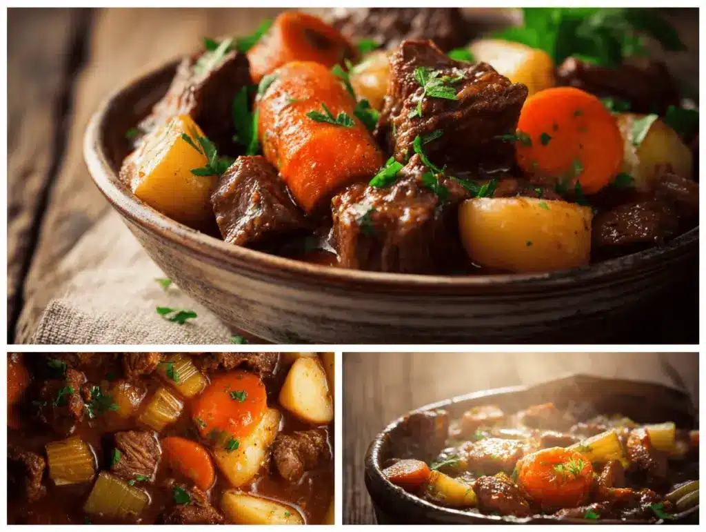 slow cooker beef stew - featured image