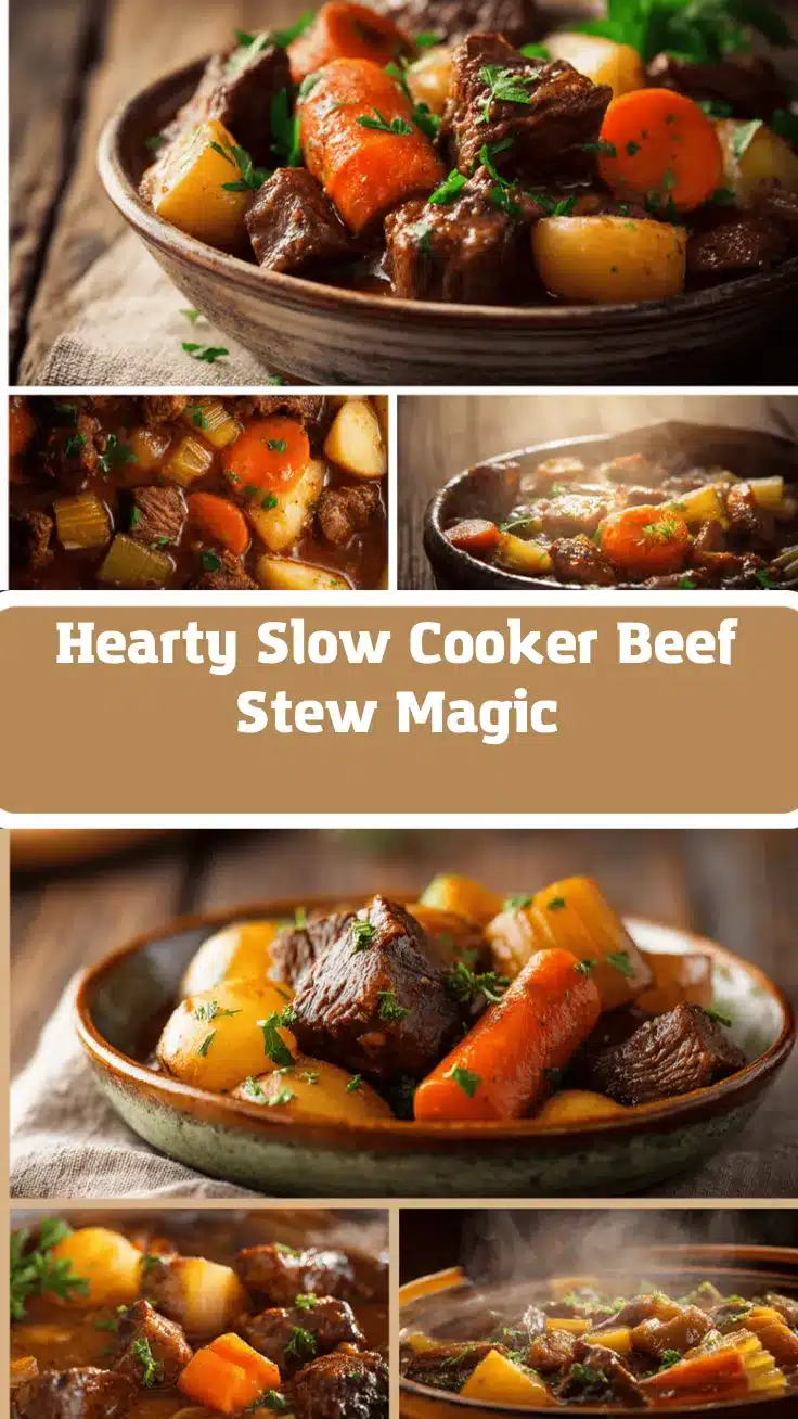 slow cooker beef stew recipe