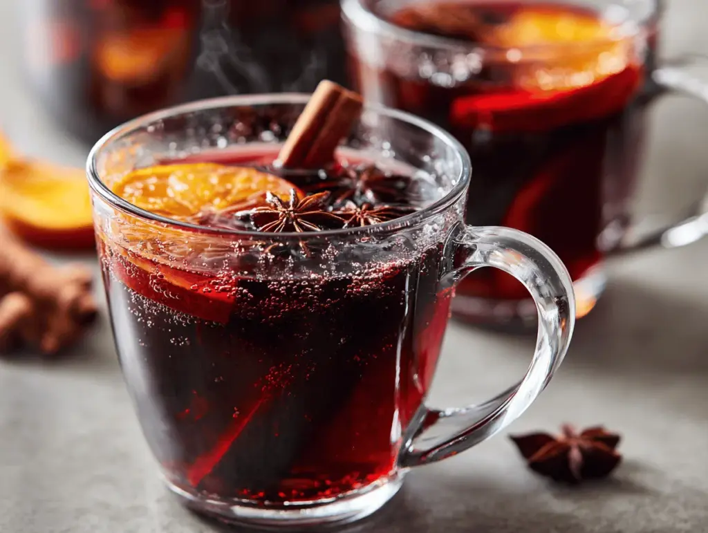 slow cooker mulled wine - featured image