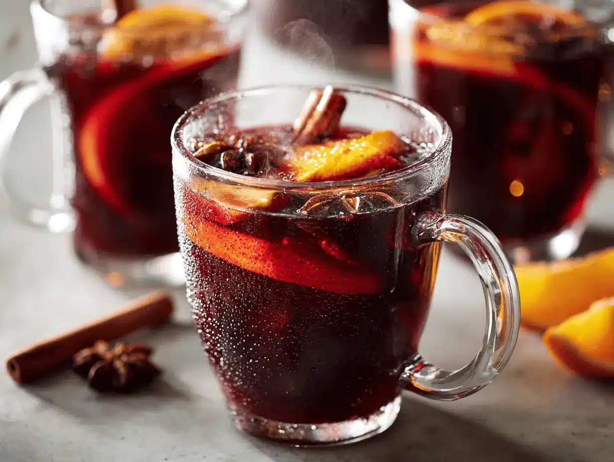 slow cooker mulled wine preparation steps