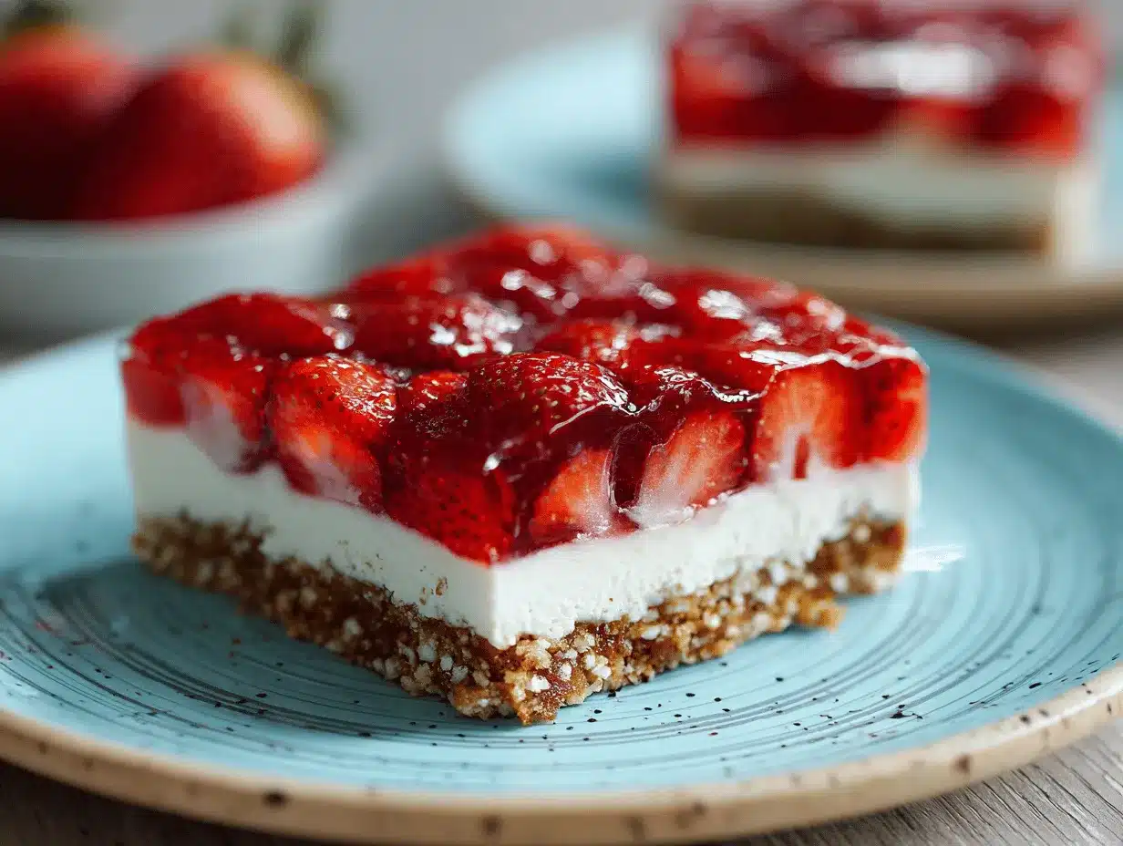 strawberry pretzel salad preparation steps