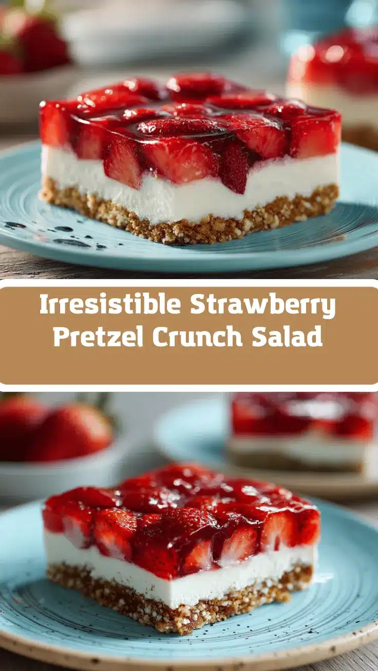 strawberry pretzel salad recipe