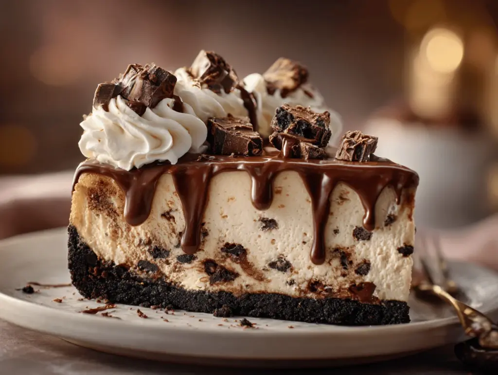 triple chocolate cheesecake - featured image