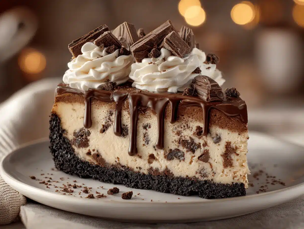 triple chocolate cheesecake preparation steps
