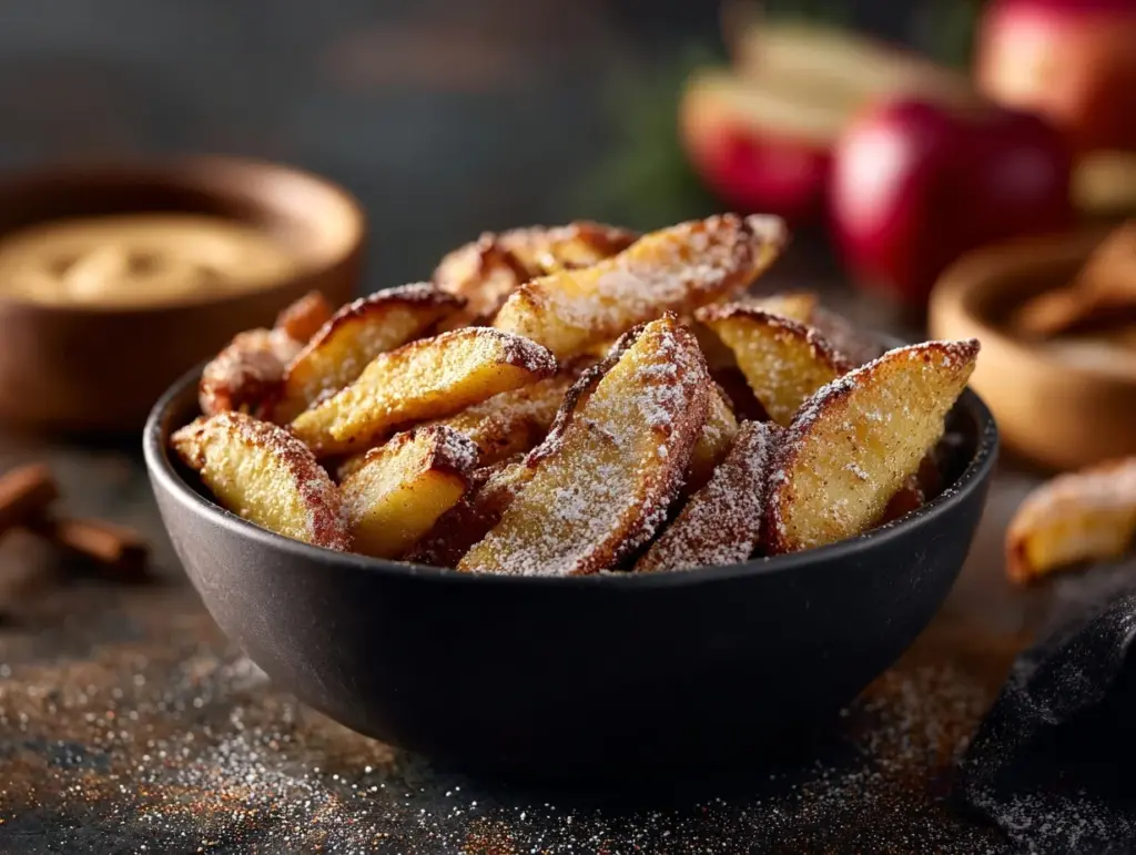 Air Fryer Apple Fries - featured image