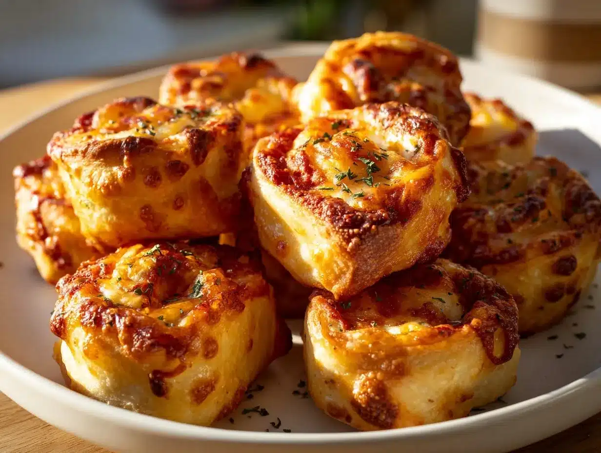 air fryer pizza rolls preparation steps