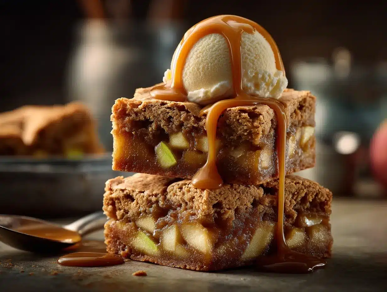 Apple Blondies preparation steps