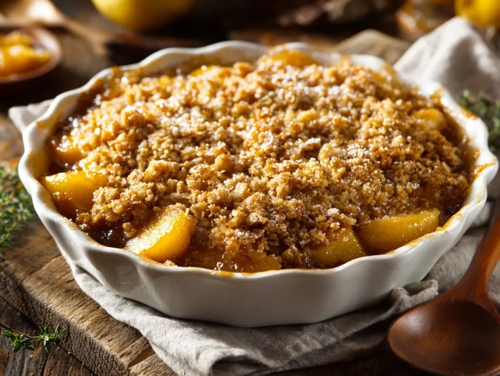 apple crisp recipe - featured image