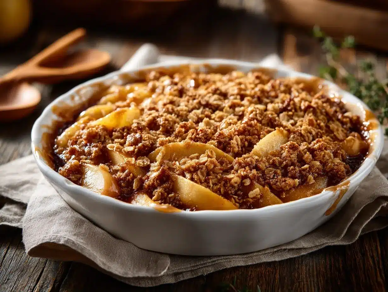 apple crisp recipe preparation steps
