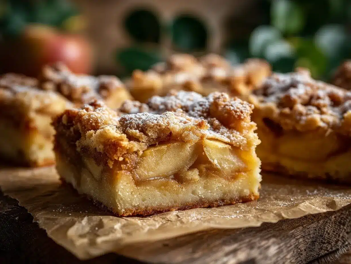 Apple Pie Bars preparation steps