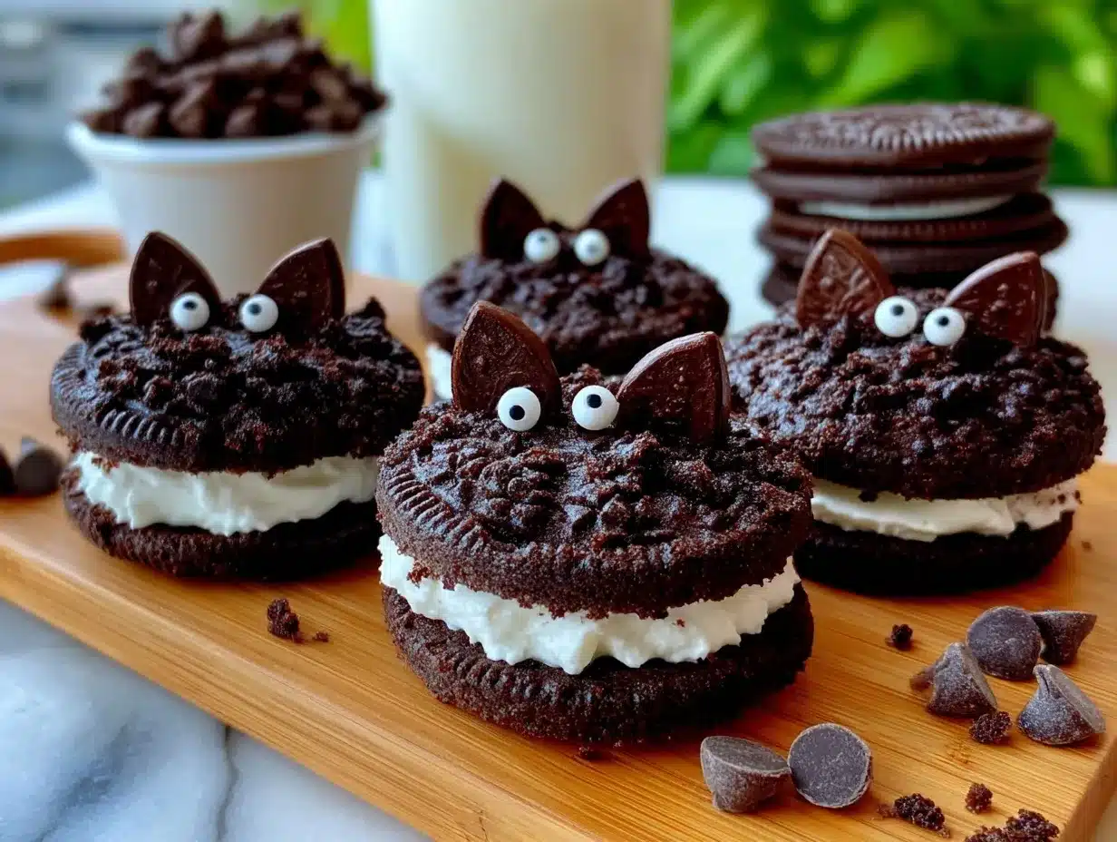 Bat Oreos preparation steps