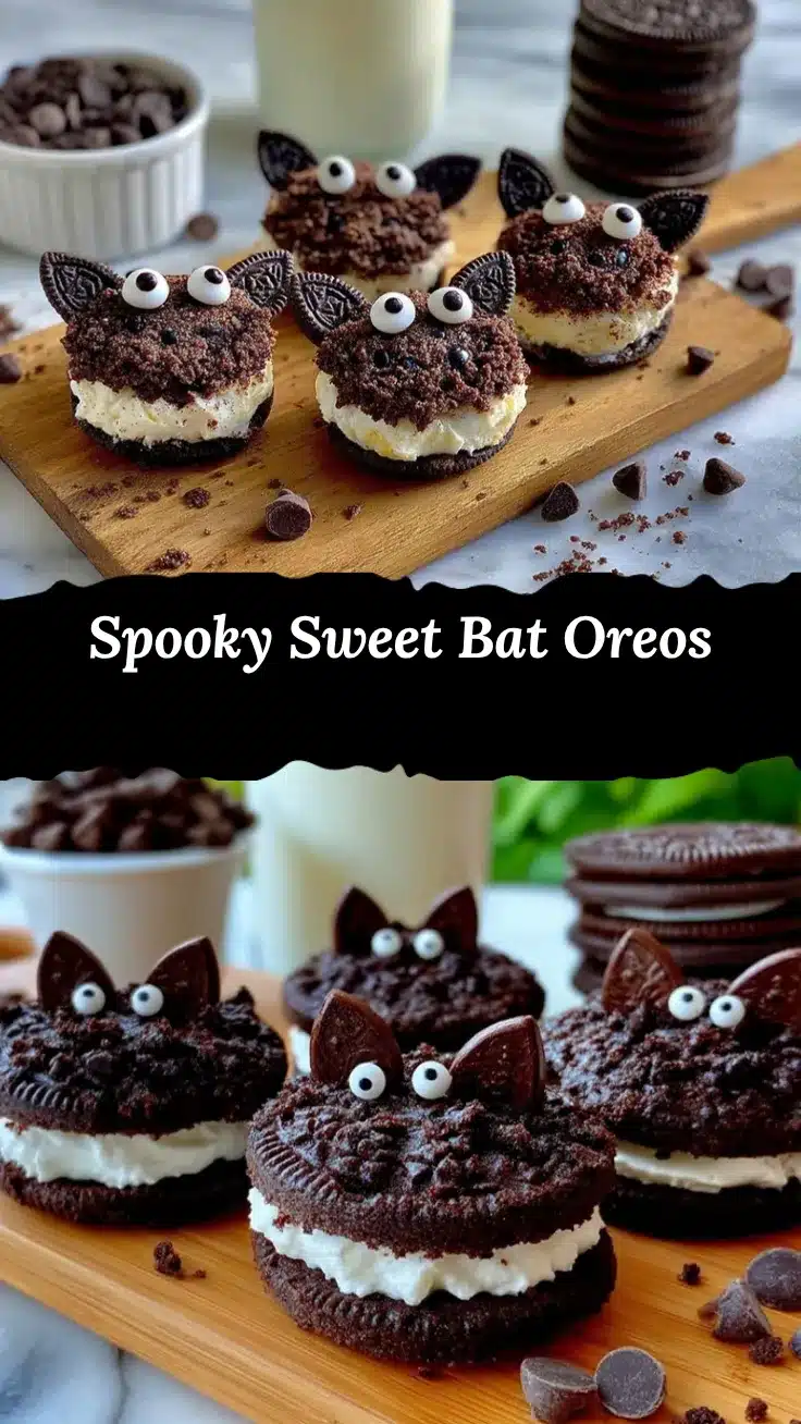 Bat Oreos recipe