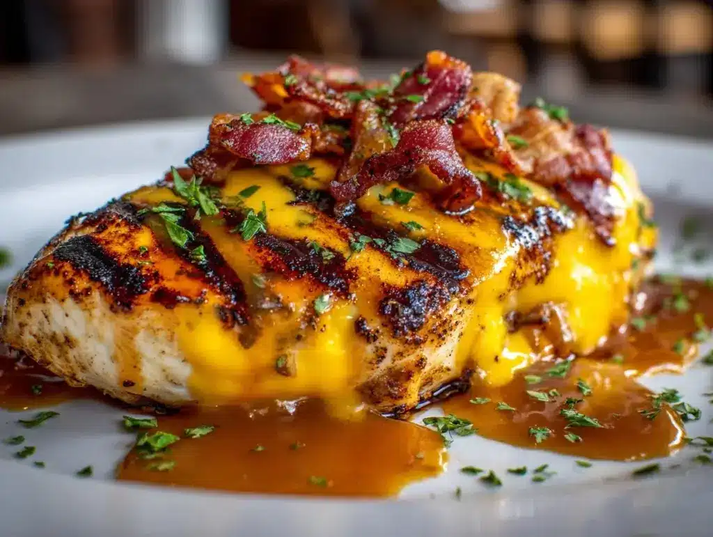 BBQ Bacon Cheddar Chicken - featured image
