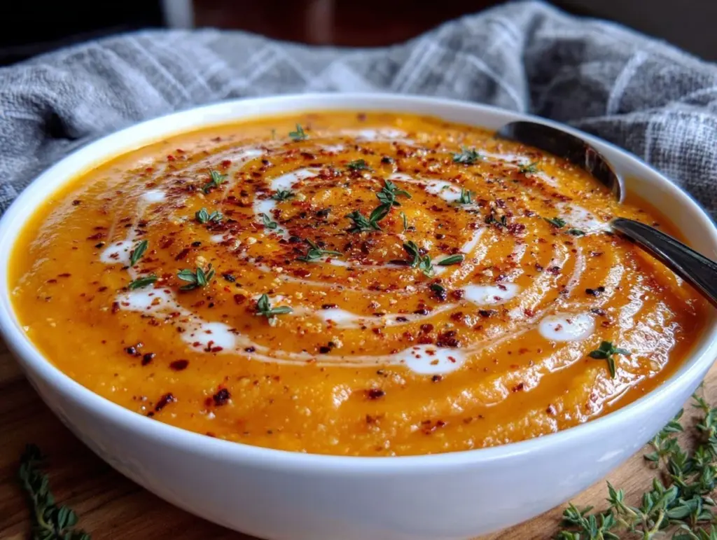 butternut squash soup - featured image