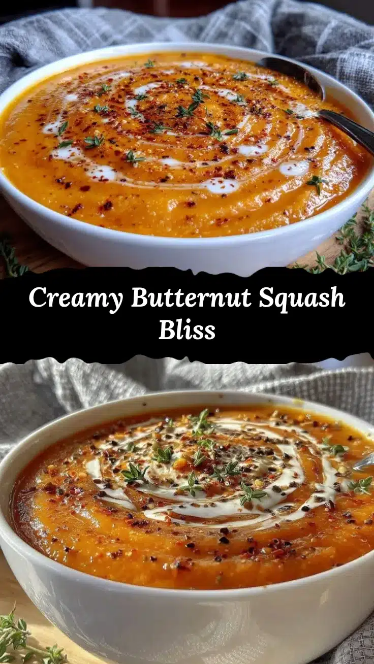 butternut squash soup recipe