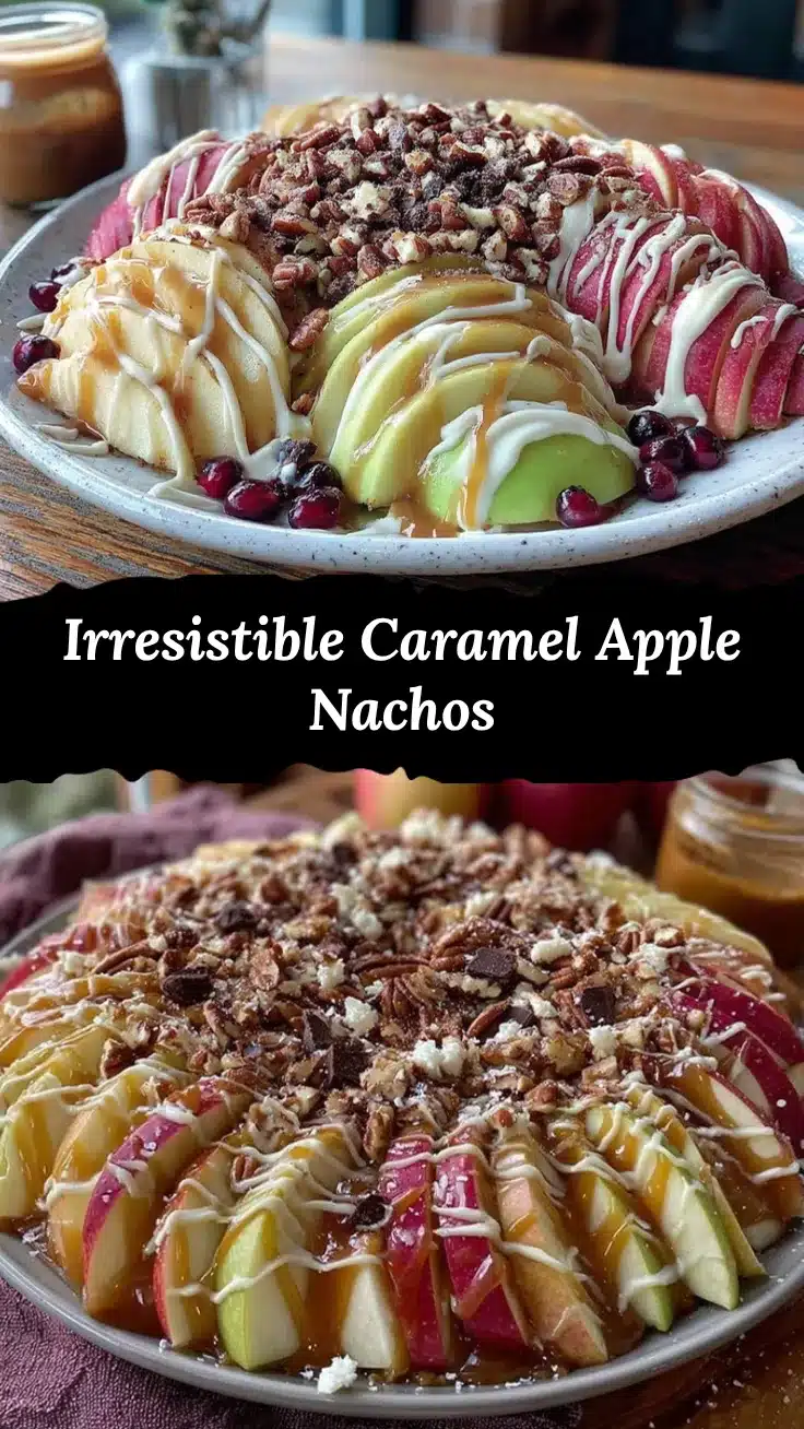 caramel apple nachos recipe