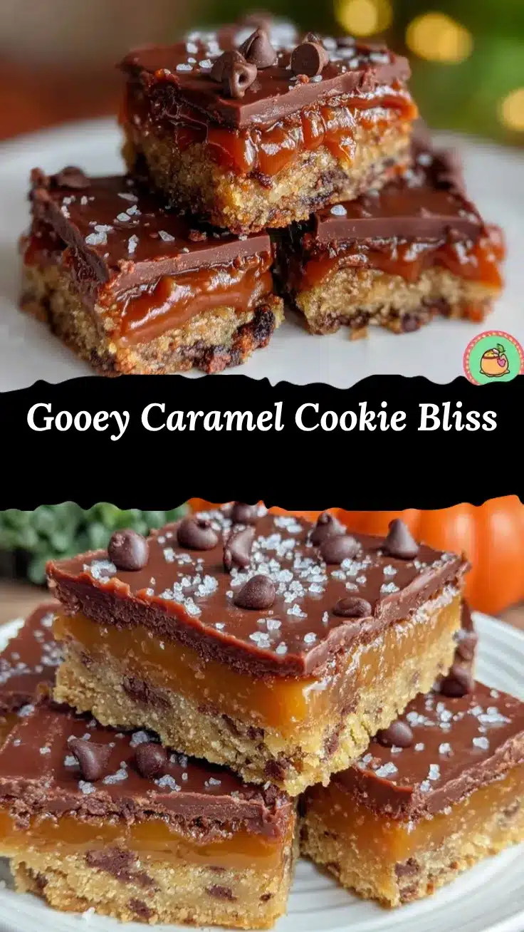 caramel cookie bars recipe